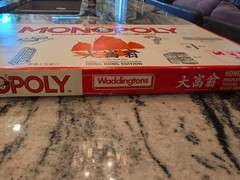 Vintage 1993 Waddingtons Monopoly Hong Kong Edition Bilingual COMPLETE Set Rare