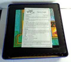 The Wizard Of Oz Trivia Game in Tin Box 1999 Pressman Toy Corporation
