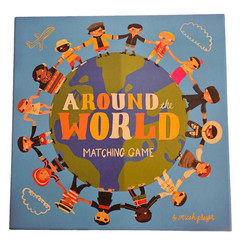 Around the World Matching Game 36 Countries Ages 3+ Memory Concentration