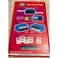 Moose Games Crash The Party Board Game Kids OS Red Excellent Social Deduction