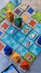 Cities City Building Board Game for 2 to 4 Players Ages 10 and Up