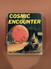 Cosmic Encounter 1ST PRINTING WITH EXPANSION #1, #2 AND 3 Alan Emrich Aliens