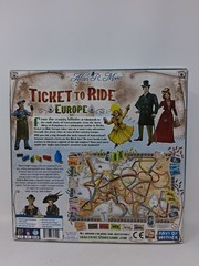 Ticket To Ride Europe Board Game Train Days Of Wonder – Complete