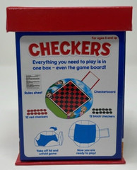 International Play Things Checkers Size: 3 x 3 x 4 inches