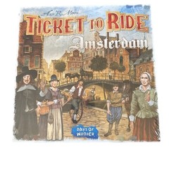 NEW! Ticket To Ride Amsterdam Board Game Days of Wonder Alan R Moon Train Cards