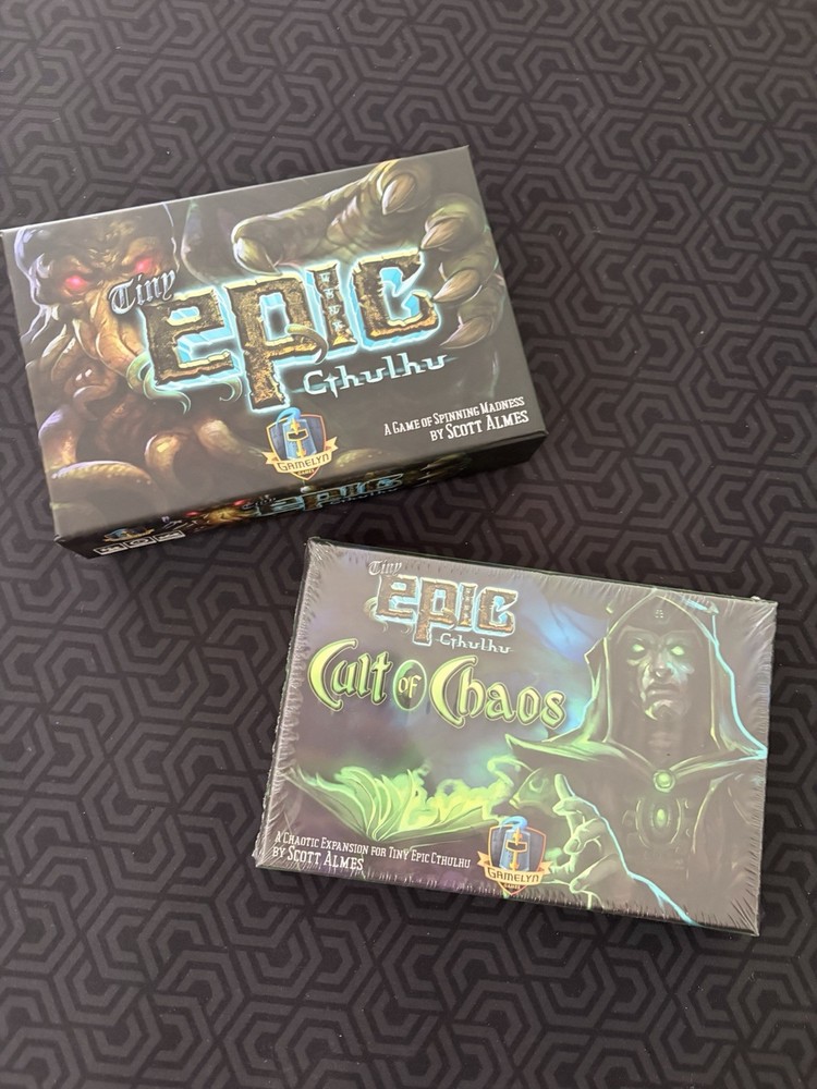 Tiny Epic Cthulhu and Cult of Chaos Expansion – Gamelyn Games