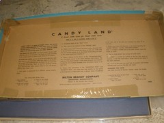 VINTAGE MILTON BRADLEY CANDY LAND BOARD GAME 1962 COMPLETE IN BOX