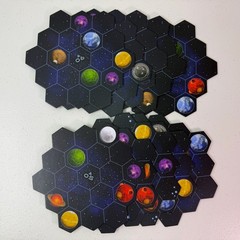 Gaia Project Board Game w/Folded Space Insert & Sleeved Cards COMPLETE