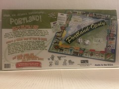 Late for The Sky Portland-Opoly OLD TOWN a game celebrating Portland, Oregon!