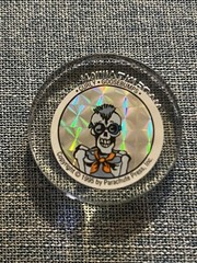 Vintage 1995 Goosebumps Curly Hologram POG Slammer Lot with Gotcha Storage Case