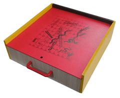 Juego de Sapo Sapo Rana Artesanal Con Parques y Escalera