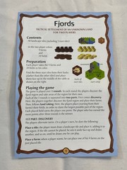 Fjords Strategy Tile Board Game Rio Grande Games
