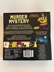 Murder on the Seven Seas – Murder Mystery Board Game Up to 13 players 12+ Years