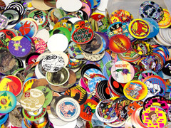 Pogs!!• 100 Pogs & 2 Plastic Slammers!• FREE SHIPPING!• See Pics & Description!•