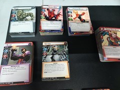 Marvel Champions Card Game Lot – Plus 4 Hero packs, And 2 Scenario Packs!
