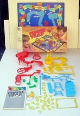 1986 Milton Bradley Mousetrap 100% Complete Board Game Mouse Trap Zany Crazy