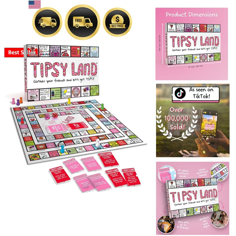 Edition | Official Product | Hilarious Adult Board Game | Group Game for Game…