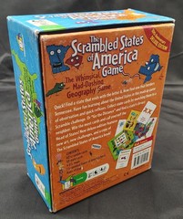 The Scrambled States of America (Deluxe Edition) board game from Gamewright