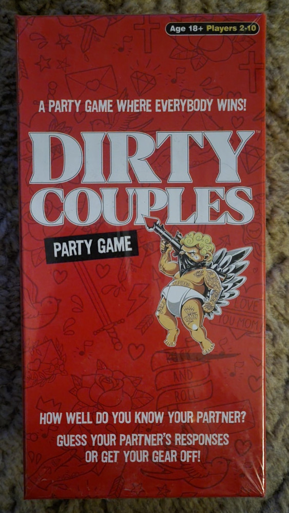 Dirty Couples Adult Party Game Age 18+ 2-10 Players