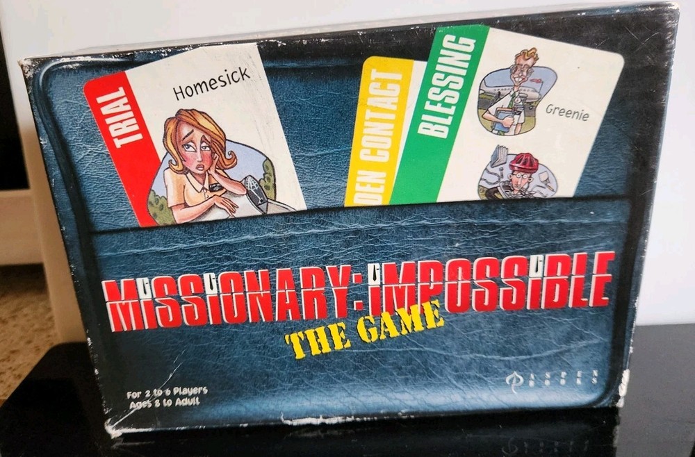 Missionary Impossible The Game (Card Game) By Aspen Books. Ages 8 – Adult
