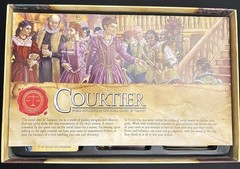COURTIER Board Game Wield Influence in the Royal Court of TEMPEST Complete VG