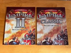 Conquest of the Empire Board Game Eagle Games Version 2005 Nearly Complete Figs