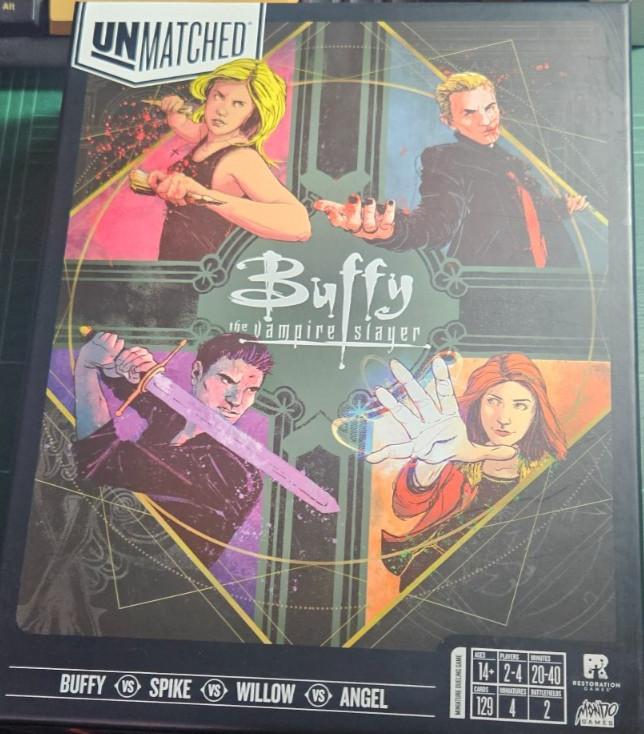 Restoration Games Buffy The Vampire Slayer Unmatched- NEVER PLAYED