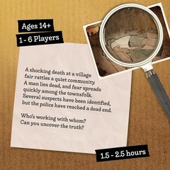 Interactive Cold Case Detective Game for Teens & Adults – Solve the Mystery!