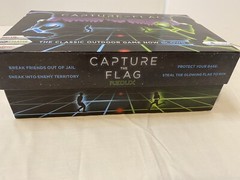 CAPTURE THE FLAG REDUX Original Glow In The Dark Outdoor Game-Complete