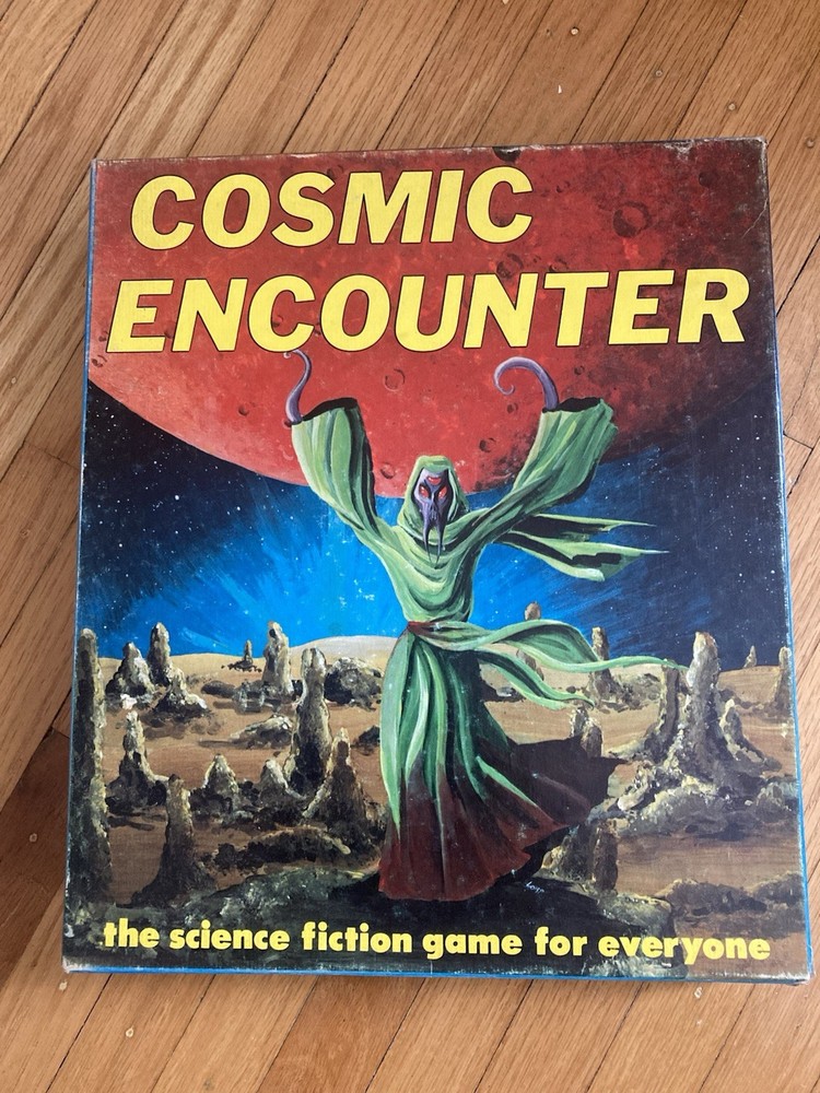 EON Games Cosmic Encounter Boxed Game Lot with Expansions Vintage rpg