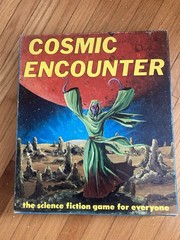 EON Games Cosmic Encounter Boxed Game Lot with Expansions Vintage rpg