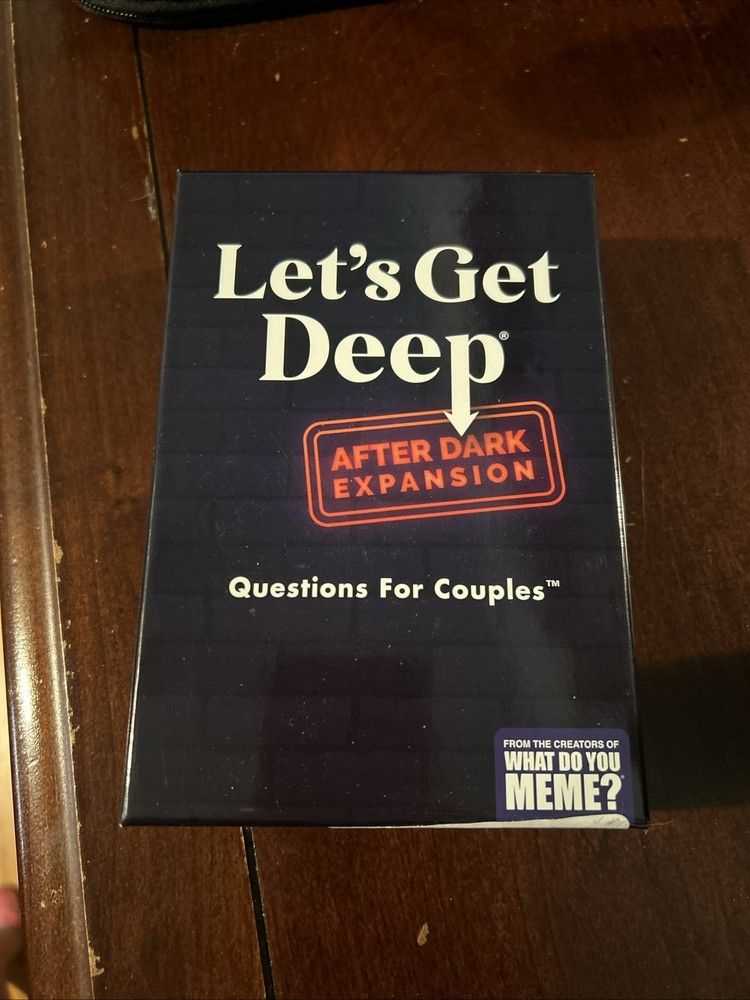Let’s Get Deep: After Dark Expansion Question For Couples From What Do You Meme?