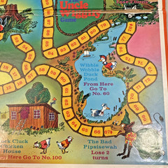 Vintage The Uncle Wiggly Board 1967 Pre-owned Classic Game