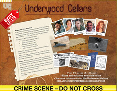 Underwood Cellars Murder Mystery Case File Game 1+ Players Ages 14+ – US