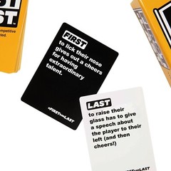 First & Last Card Drinking Game (Hunch Studios) BRAND NEW, SEALED, GAME, CARDS