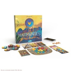 Asmodee Harmonies Board Game: Educational, Patterns, 30-Min Play, 1-4 Players