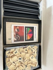 Vintage 1981 Show & Righter Scrabble Grand Slam Word Game Complete Set