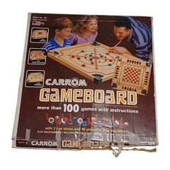 Vintage Carrom Gameboard Model 108P Incomplete See Description