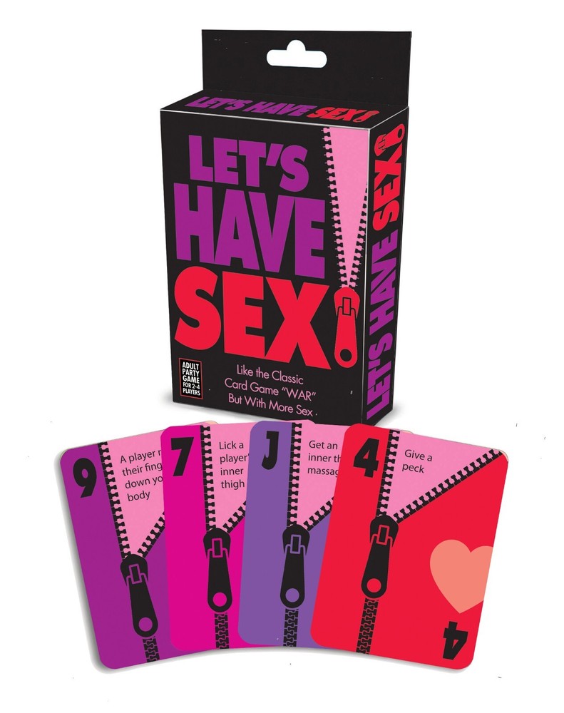 Let’s Have Sex Card Game Couples Foreplay Fun
