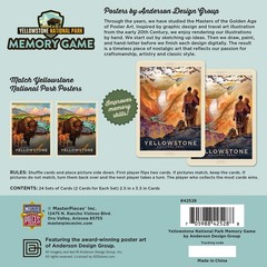 MasterPieces – Yellowstone National Park Officially Licensed Memory Game