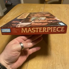 COMPLETE W/O EASEL 1996 Masterpiece Classic Art Auction Parker Brothers Game