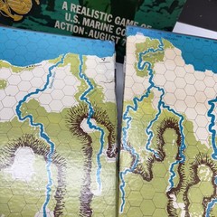 Guadalcanal – Vintage Avalon Hill Strategy Game 1966 US Marines – READ!