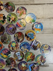 Vintage Holograph POGS Complete Set 50 US States and 4 Branches Of Government