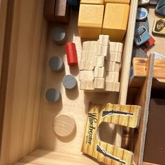 Flick ’em Up! Board Game Original Wooden Crate Version 2015 2-10 8+ Complete