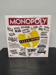 Wu Tang Clan MONOPOLY Board Game Cream (C.R.E.A.M. Edition) New Sealed