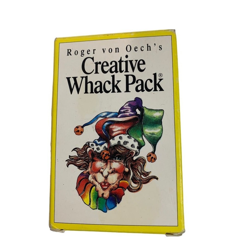 Creative Whack Pack Roger von Oech Thinking Workshop Cards Game 1992