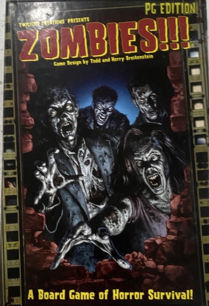 Twilight Creations Zombies!!! PC Edition Horror Board Game 2+ Players 12+ 2001