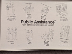 Public Assistance Board Game (1980) Nearly Complete w/ Manual