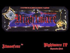 Nightmare I II III & IV / 1 2 3 & 4 Video Board Game Video Tape DVD Combo Pack!