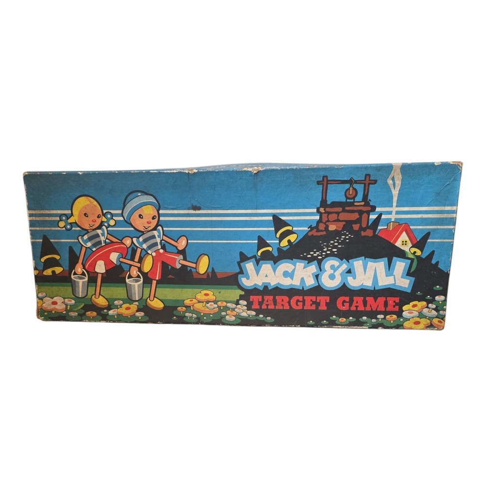 Cadaco Ellis Jack & Jill Target Game 1960 Vintage Nursery Rhyme Ages 4-7